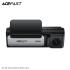 ACEFAST X2 4K Dual-Channel Dash Cam, 4K Front + 2K Rear Vision, App Support | WDR Clarity | Night Vision | Impact Detection | GPS | 3D Noise Cancelling - Black